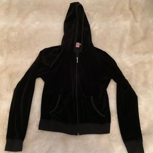 Velour Juicy Couture Zip Up Sweatshirt